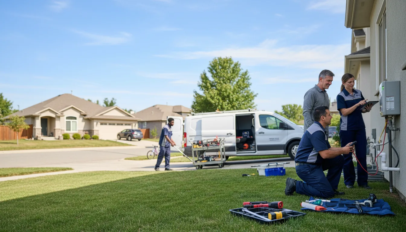 Tankless water heater service in Dunnigan, CA